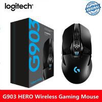 New Logitech G903 HERO Wireless Gaming Mouse 16000DPI RGB LIGHTSPEED Professional Gaming Mice For e-sports gamers Original