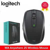 Logitech MX Anywhere 2S Wireless Bluetooth Mouse 2.4GHz 4000DPI Rechargeable Gaming Mice Dual Connection Mouse Original