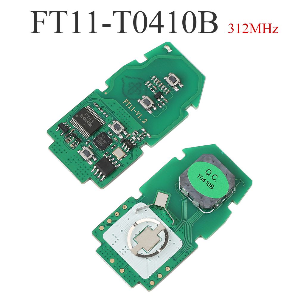 Lonsdor FT11-0410B 312/314MHz Toyota Smart Key PCB (Can Copy Most 8A)