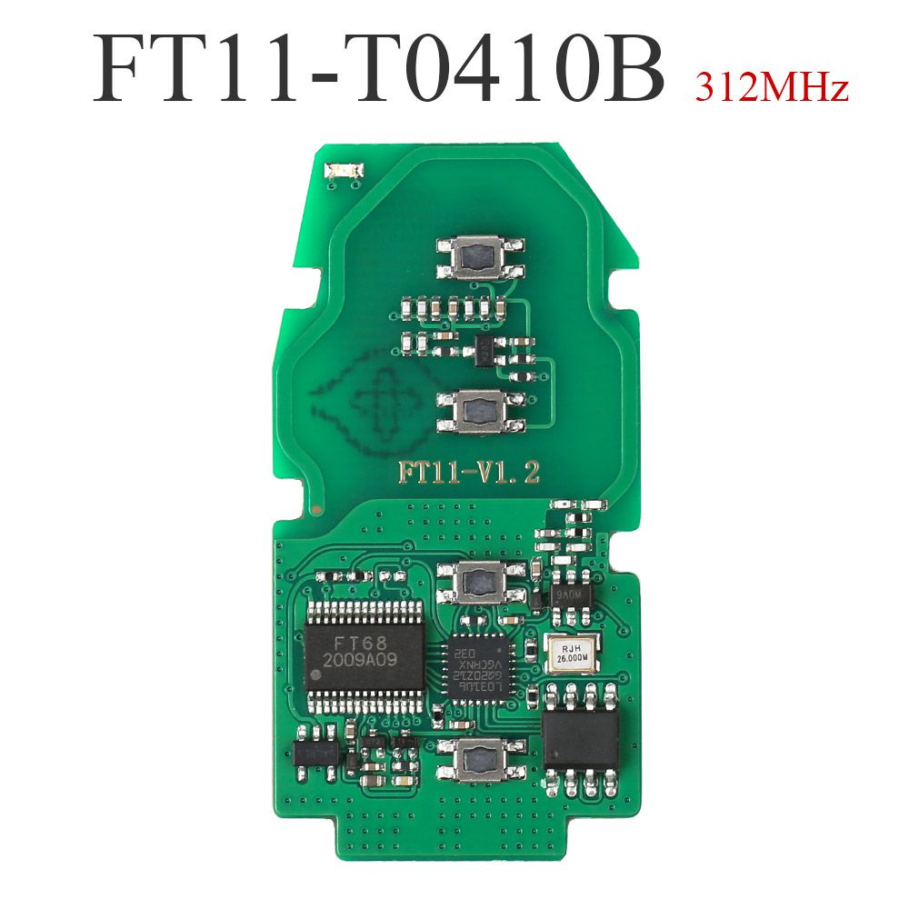 Lonsdor FT11-0410B 312/314MHz Toyota Smart Key PCB (Can Copy Most 8A)