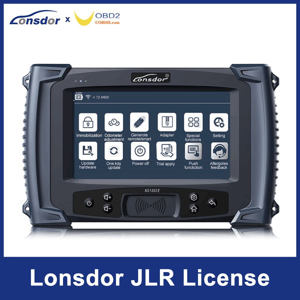 Lonsdor JLR License for 2015 to 2021 Jaguar Land Rover Add Key/ AKL via OBD