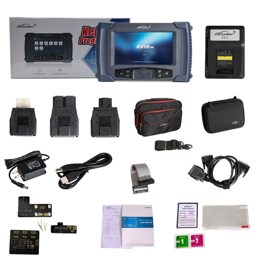 100% Original Lonsdor K518ISE Key Programmer Plus Orange SKE-LT-DSTAES Emulator Support Toyota 39 (128bit) Smart Key All Lost