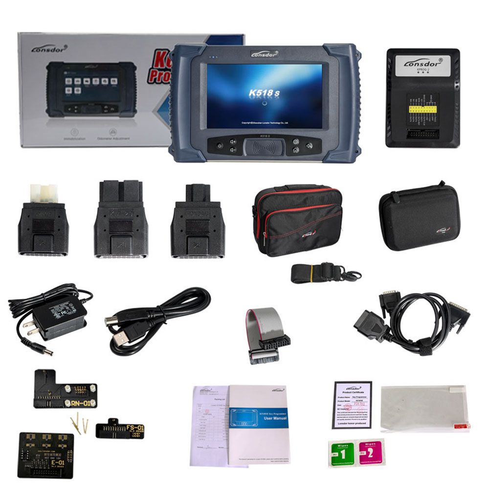 Lonsdor K518S Key Programmer Plus Lonsdor LKE Smart Key Emulator 5 in 1 Supports VW 4th&5th IMMO and BMW FEM/BDC