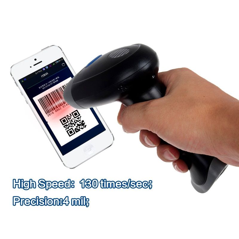 M4 Portable 2D Barcode Scanner USB Wired Handheld Scaning PDF417 DataMatrxi QR Code Screen Bar Code Reader 2D Scanner USB