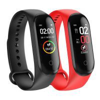 M4 Smart Band Bluetooth Smart Bracelet with Battery Fitness Sports Pedometers Wristband Watch Heart Rate Blood Pressure Monitor