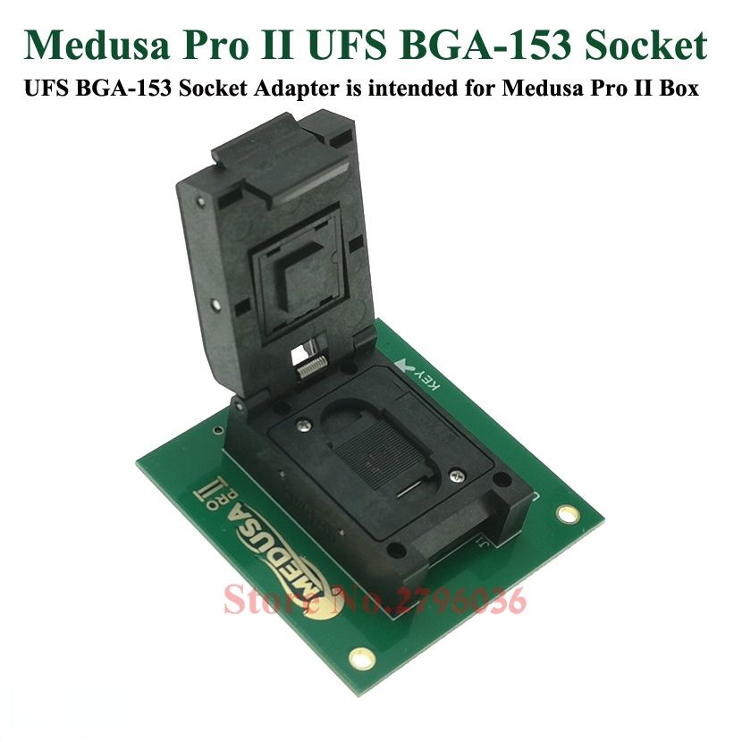 100% Original Medusa Pro II Box UFS BGA  153 Socket