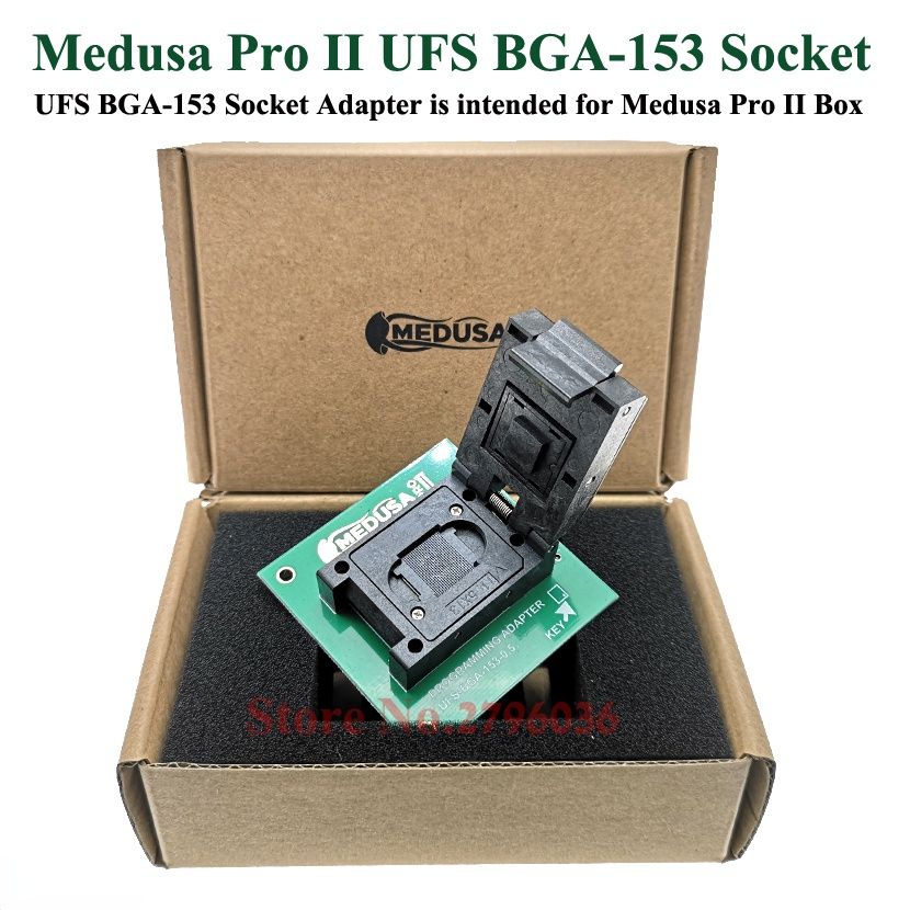 100% Original Medusa Pro II Box UFS BGA  153 Socket