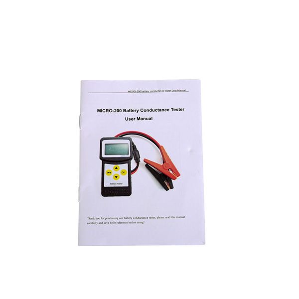 2017 Car Battery Tester/Analyzer MICRO-200 for 12 Volt Vehicles