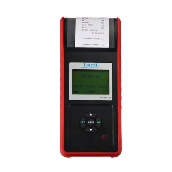 AUGOCOM MICRO-768 Battery Tester Conductance Tester for Automobile Factory/Car Repair Workshop/Car Battery Manufacturer