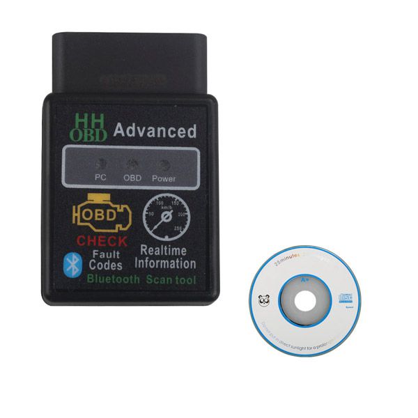 3231Chip V2.1 Mini Bluetooth ELM327 OBD HH OBDII protocolos OBD2 Car Diagnostic Scanner Works on Android/Symbian/Windows