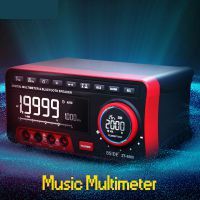 Mini Desktop Multimeter ZT-5566 Dual Screen EBTN 19999 Display Multimetro + Wireless Speaker Voltage Current Cap Hz Tester