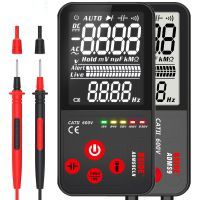 Mini Digital Multimeter ADMS7/ADMS9/ADMS9CLN 9999 EBTN Display multimetro DC AC Voltmeter Capacitance Diode NCV Ohm Live Continuity Hz Tester