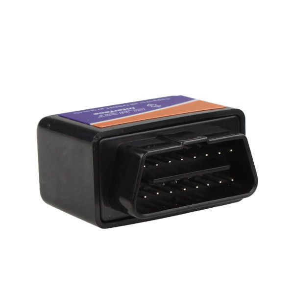 Black MINI ELM327 Bluetooth OBD2 Hardware V1.5 Software V2.1