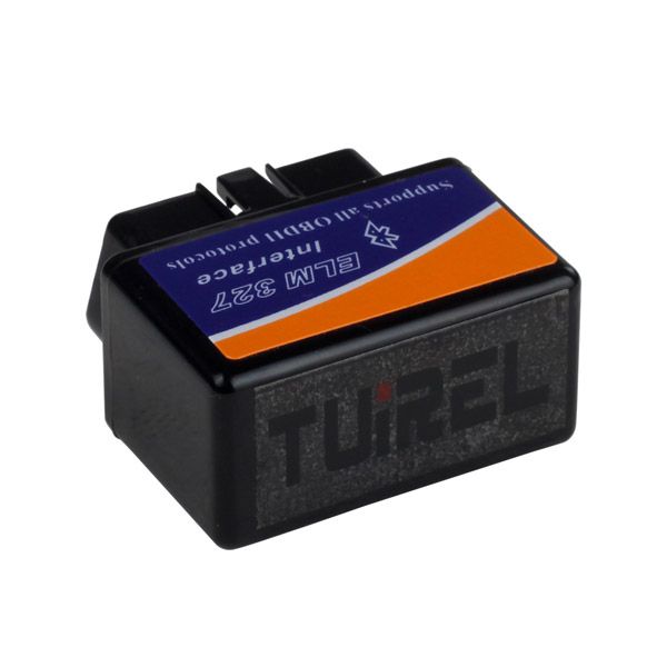 Black MINI ELM327 Bluetooth OBD2 Hardware V1.5 Software V2.1