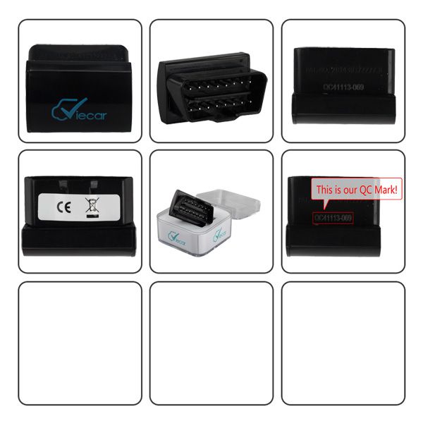 Newest MINI ELM327 Interface Viecar 2.0 OBD2 Bluetooth Auto Diagnostic Scanner Support Android/Windows