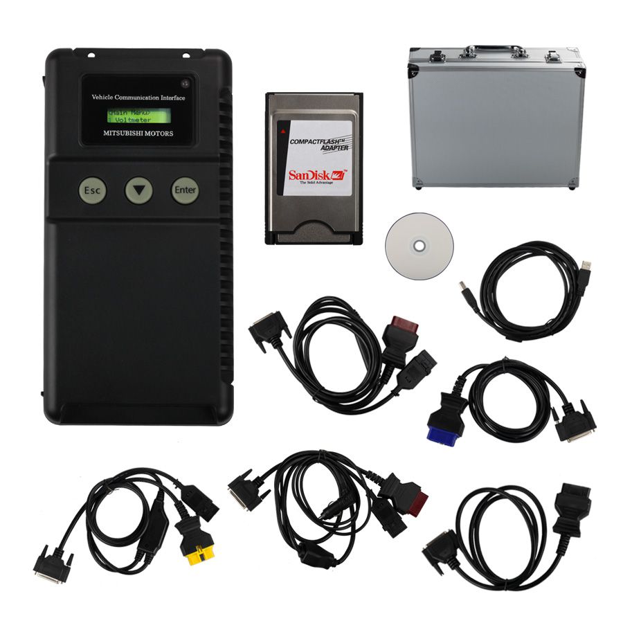 MUT-3 for Mitsubishi Diagnostic And Programming Tool With TF Card For Cars And Trucks