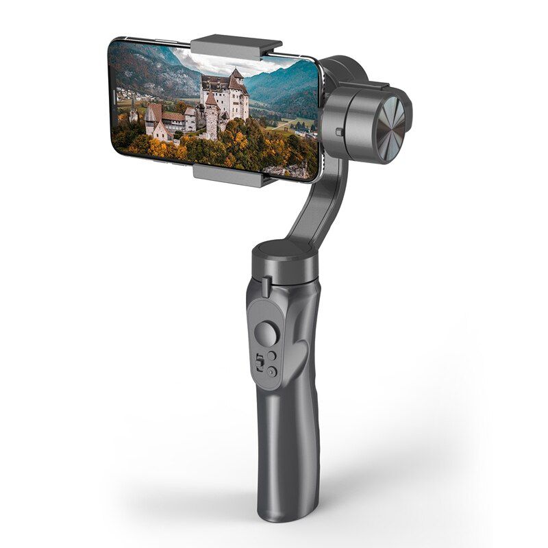 Mobile Phone Stabilizer Three Axis Handheld Pan Tilt Table Handheld Stabilizer Anti Shake Intelligent Camera Ptz