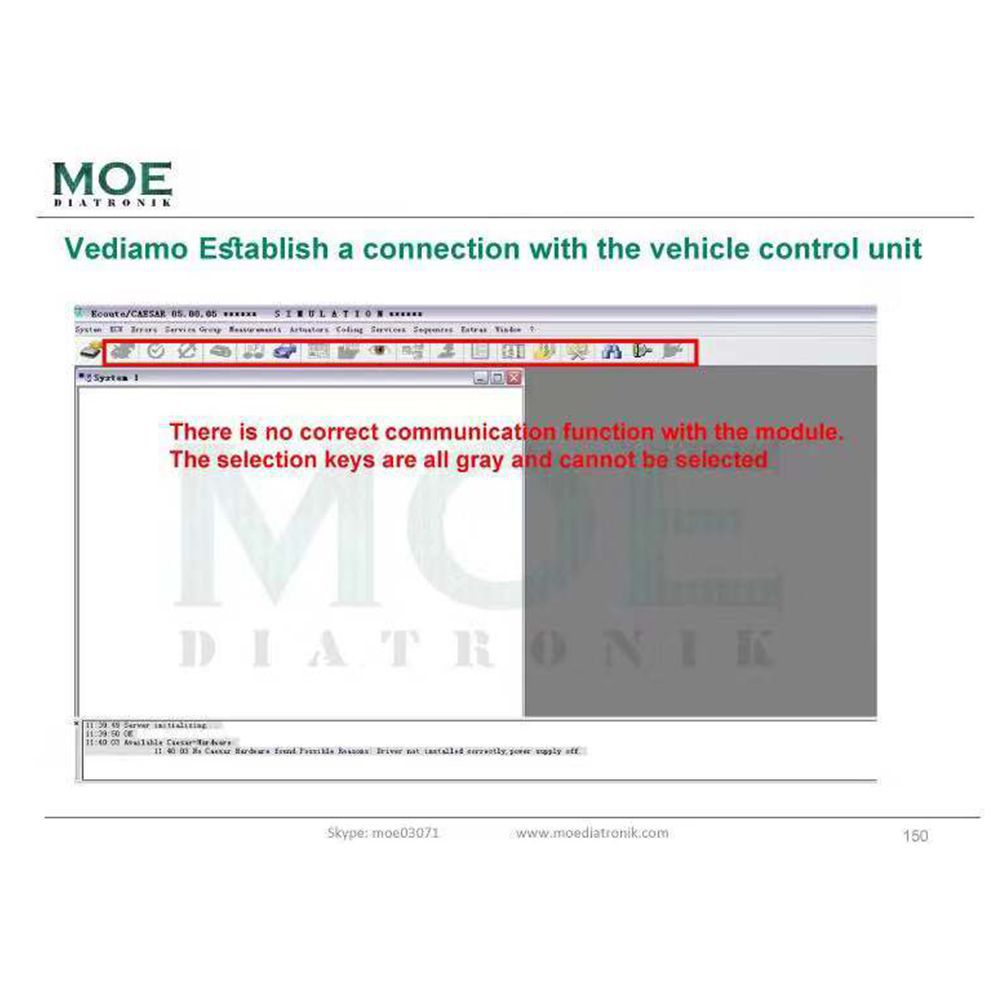 Moe Diatronic Vediamo Engineer System Training Book Vediamo Usage and Case