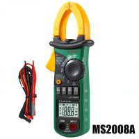 MS2008A Digital AC Clamp Meter 600A Amper Clamp Multimeter Backlight Data Hold Diode Continuity test