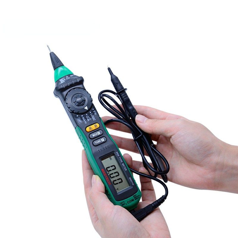 MS8211D Auto Range Digital Multimeter Pen-Type Meter DMM Multitester Voltage Current Tester Logic Level Tester