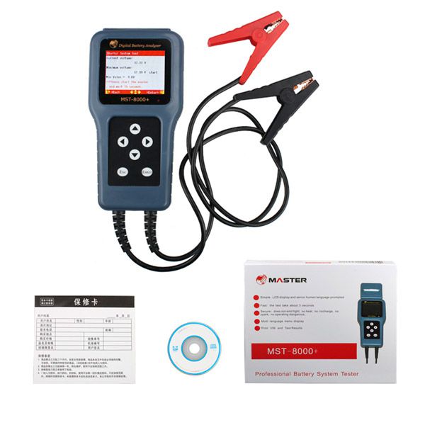 MST-8000+ Digital Battery Analyzer