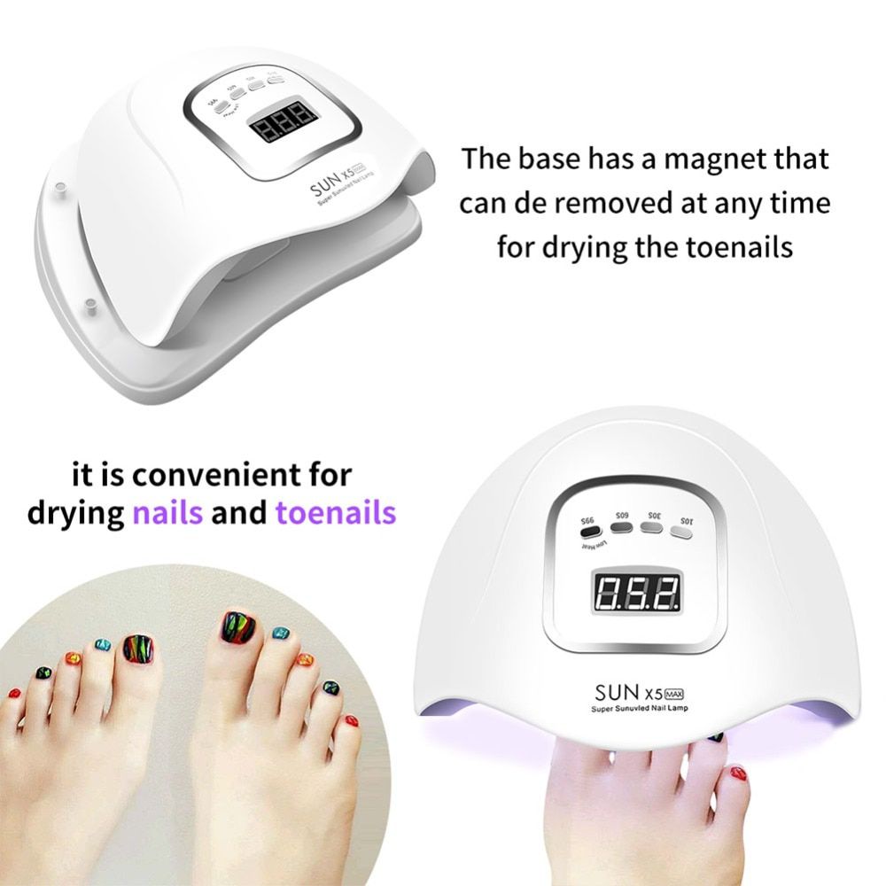 SUNX5 Max 90/72/36W LED Lamp Nail Dryer 45/36/18 LEDs UV Ice Lamp For Drying Gel Polish Timer Auto Sensor Manicure Tools