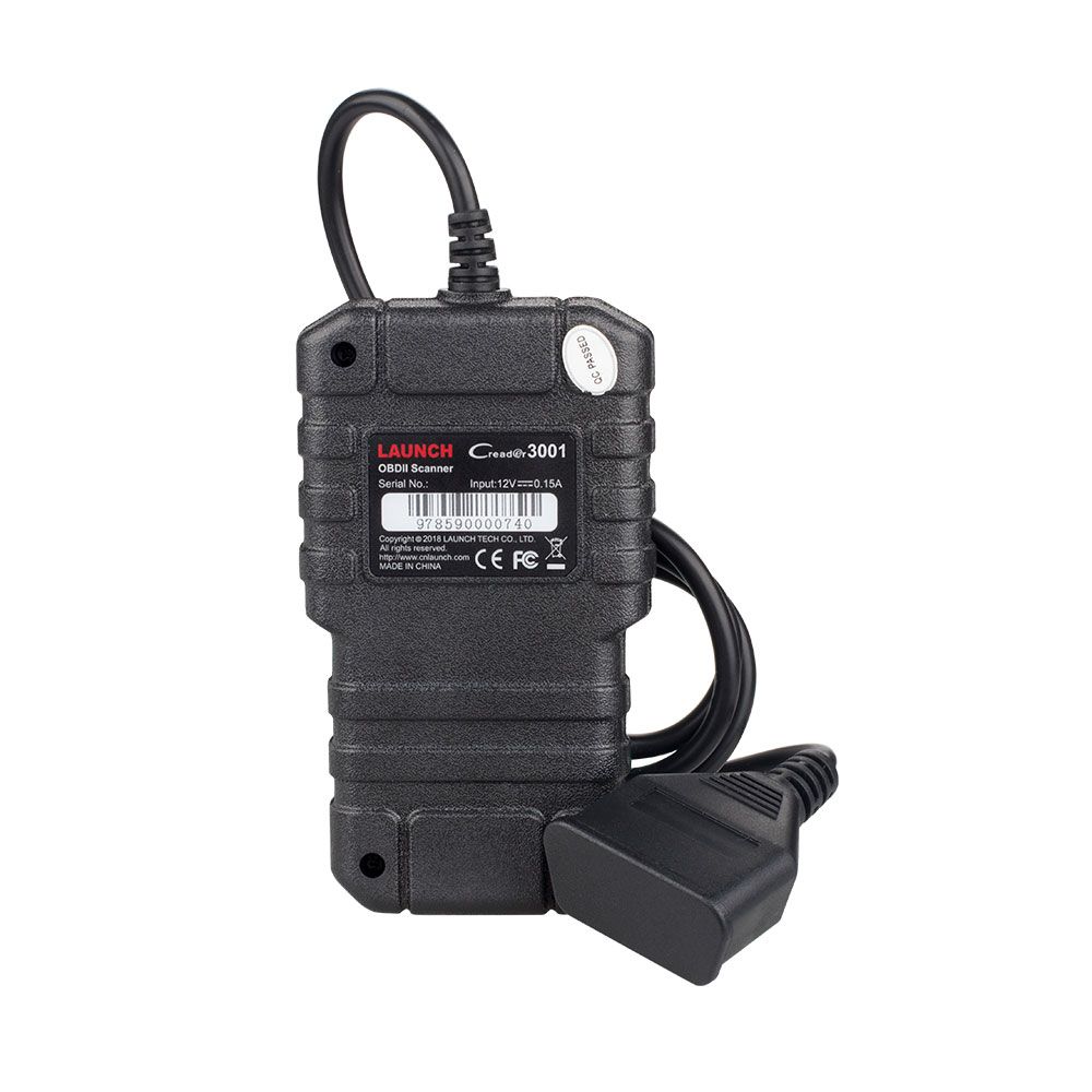 Launch Creader 3001 Full OBDII/EOBD Code Reader Scanner CR3001 Diagnostic Tool Multilingual same as AL419