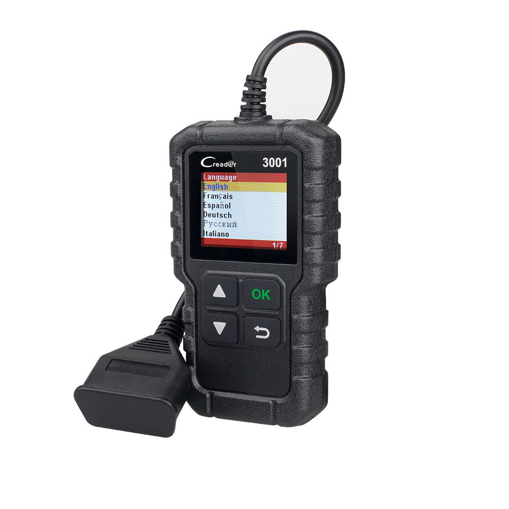 Launch Creader 3001 Full OBDII/EOBD Code Reader Scanner CR3001 Diagnostic Tool Multilingual same as AL419