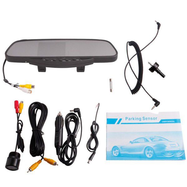 New  REARVIEW MIRROR WITH 3.5 TFT AND CAMERA