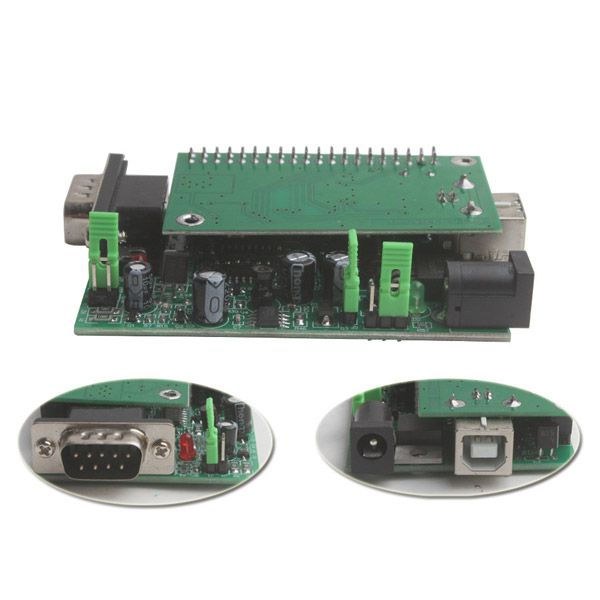 New UPA USB Programmer V1.2 with Full Adaptors Green Color