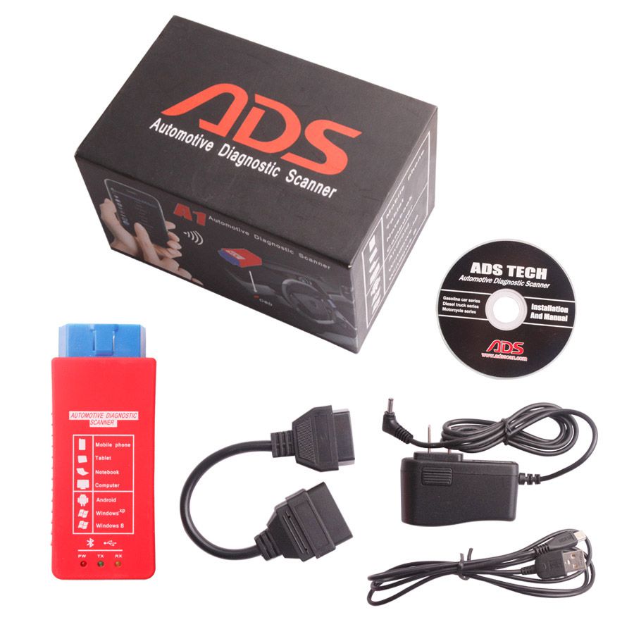 Newest ADS A1 Bluetooth OBDII Scanner Best Offer