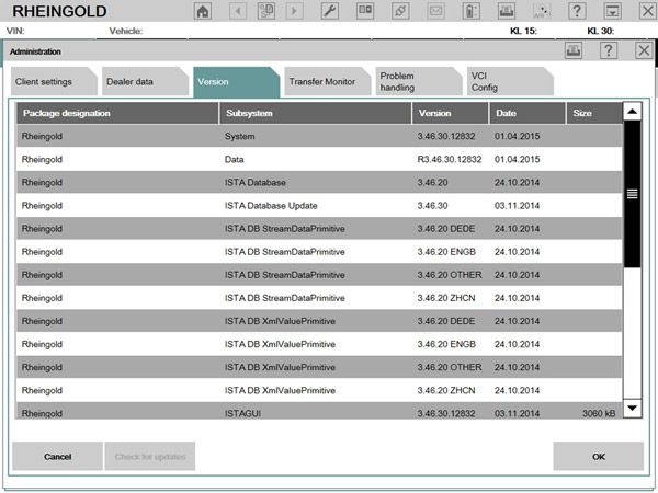 V2015.01 ICOM Rheingold ISTA-D 3.46.30 ISTA-P 3.54.1.001 for BMW Win8 System 500GB New HDD without USB Dongle Support Multi-Languages