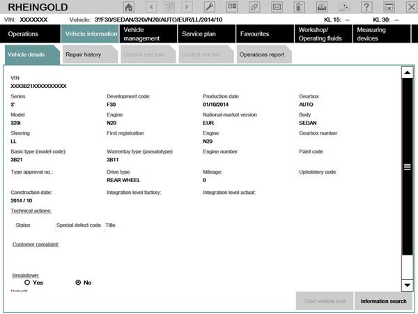 V2015.01 ICOM Rheingold ISTA-D 3.46.30 ISTA-P 3.54.1.001 for BMW Win8 System 500GB New HDD without USB Dongle Support Multi-Languages