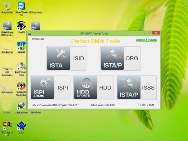 V2015.01 ICOM Rheingold ISTA-D 3.46.30 ISTA-P 3.54.1.001 for BMW Win8 System 500GB New HDD without USB Dongle Support Multi-Languages