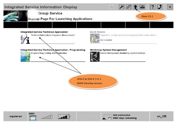 Newest 2014.11 BMW Rheingold ISTA-D 3.45.40 ISTA-P 53.5.003 Software HDD Multi-language Expert Mode