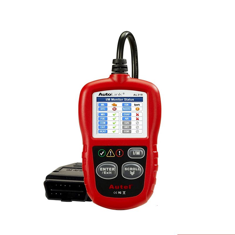 Original Autel AutoLink AL319 OBDII & CAN Code Reader Support Online Update