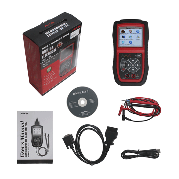 Autel AutoLink AL439 OBDII EOBD & CAN Scan and Electrical Test Tool