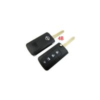 Remote Key Shell 4 Button for Nissan Flip 5pcs/lot