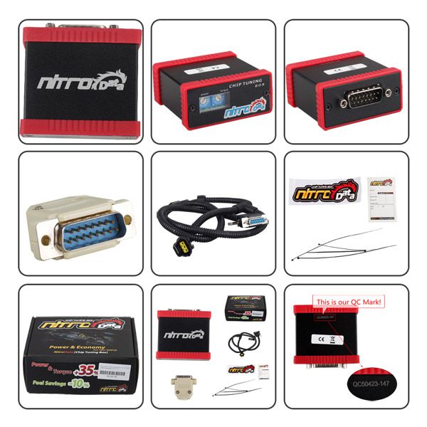 Original NitroData Chip Tuning Box for Didsel Cars (Common Rail)