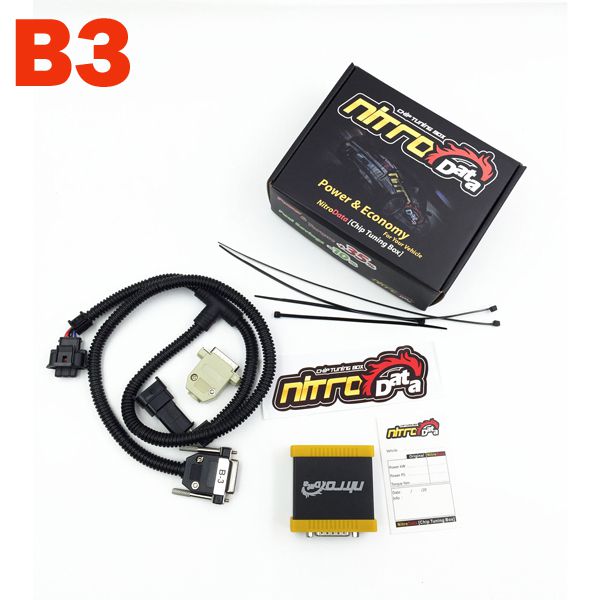 NitroData Chip Tuning Box for Benzine Gasoline Cars (TurboBenzine)