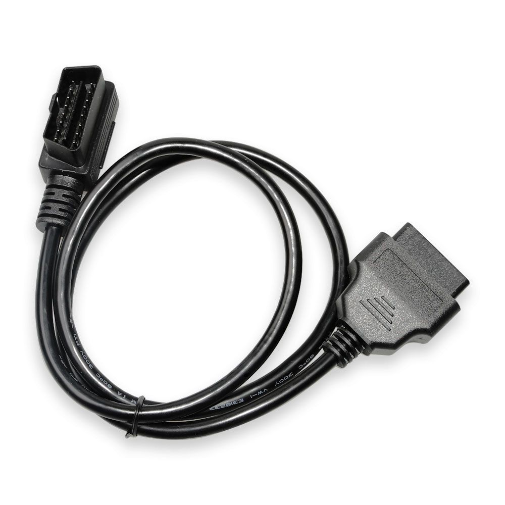 Obd2 16pin Male to Female Extension Cable Diagnostic Extender 100cm