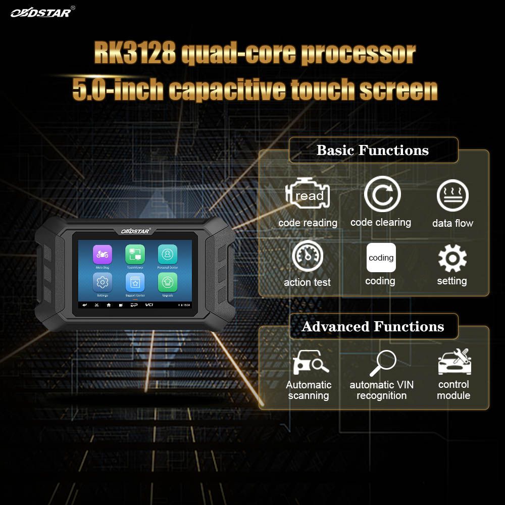 OBDSTAR MS50 Basic Version Motorcycle Diagnostic Tool