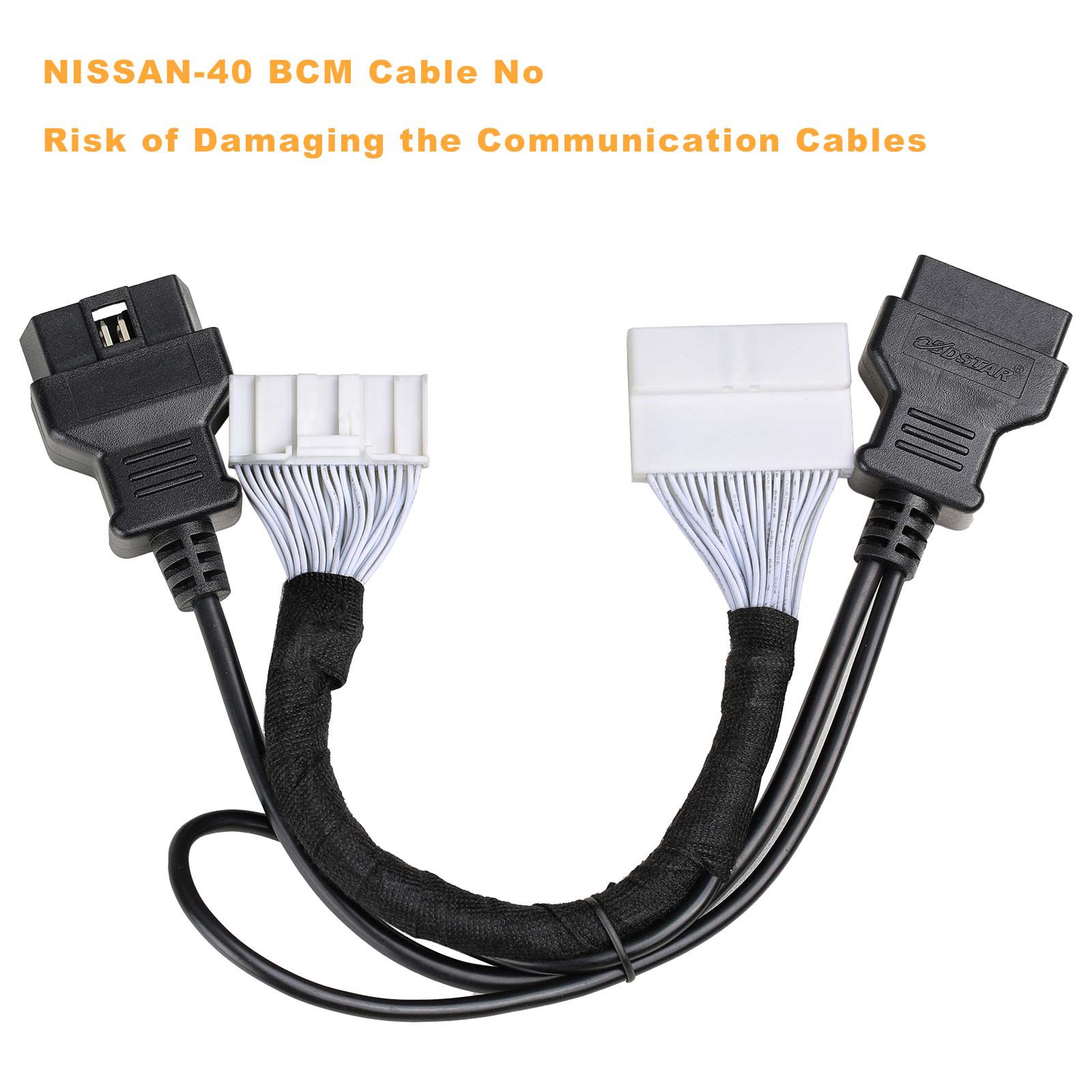 2023 OBDSTAR Nissan 40 BCM Cable Gateway Converter for X300 DP PLUS/ X300 PRO4/ X300 DP Key Master