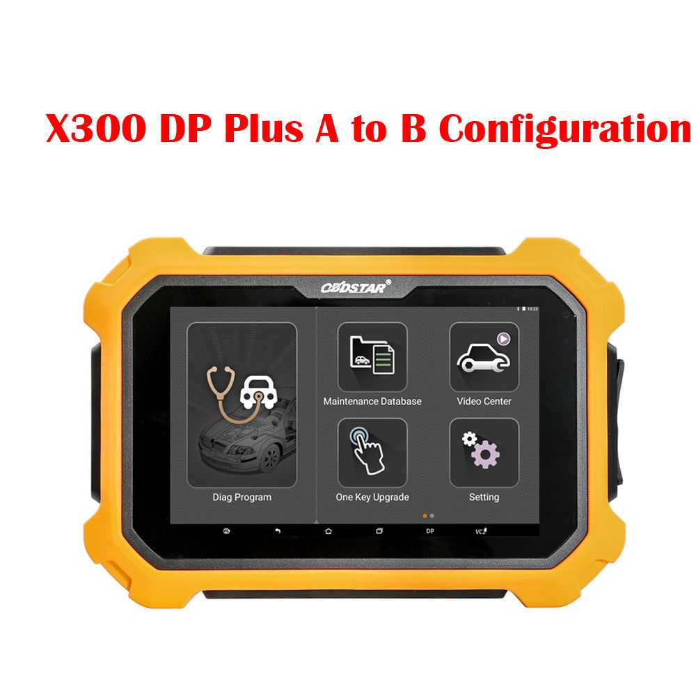 OBDSTAR X300 DP PLUS X300 PAD2 A Upgrade to B Configuration