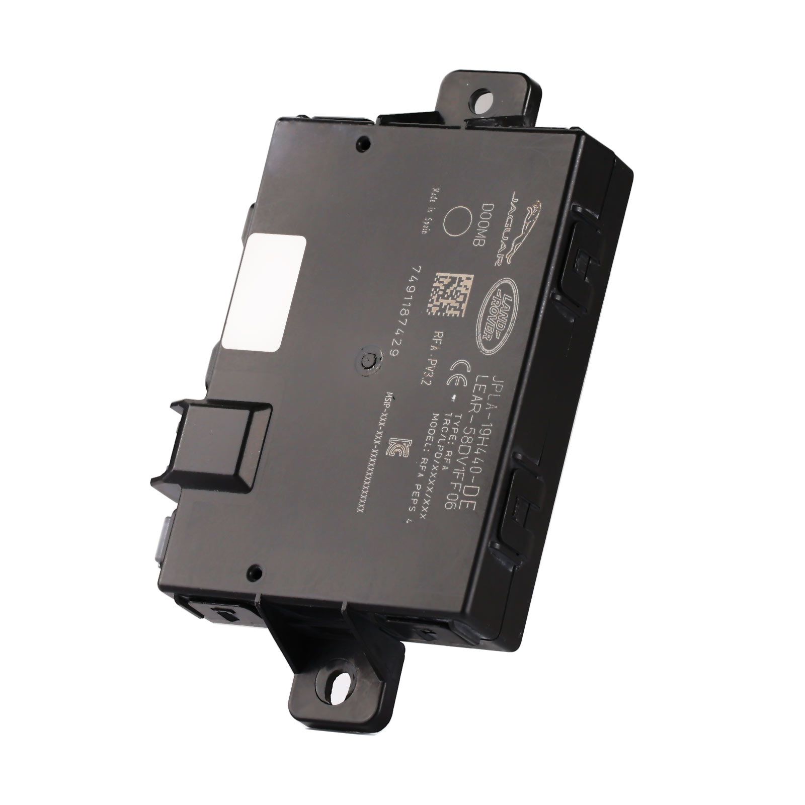 OEM Jaguar Land Rover Keyless Entry Control Module RFA Module JPLA with Comfort Access contains SPC560B Chip and Data