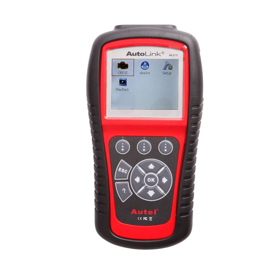 Original Autel AutoLink AL619EU OBDII CAN ABS And SRS Scan Tool Update Online