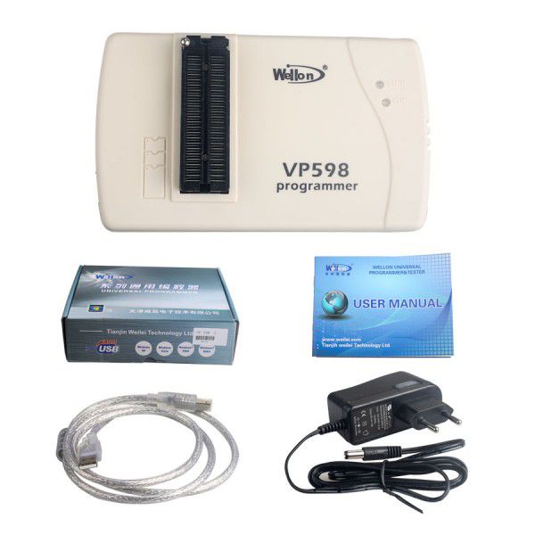 Original Wellon VP598 VP-598 Universal Programmer (Upgrade Version of VP390)