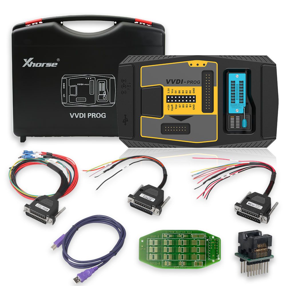 Original Xhorse VVDI2 Commander Key Programmer Plus with 13 Authorizations Plus VVDI PROG Programmer