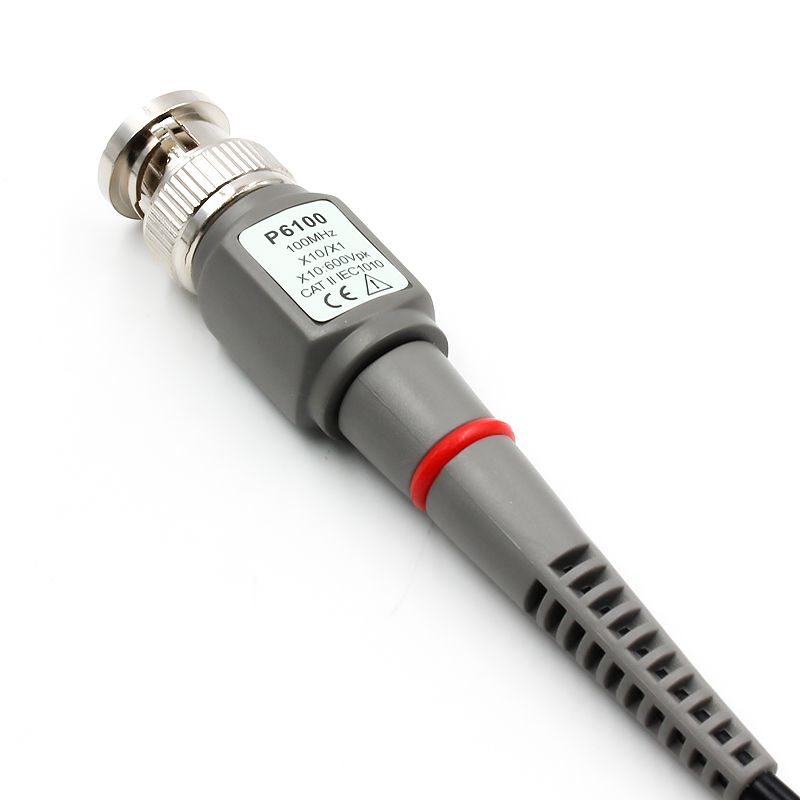 1Set New Arrival High Quality P6100 Oscilloscope Probe DC-6MHz DC-100MHz Scope Clip Probe