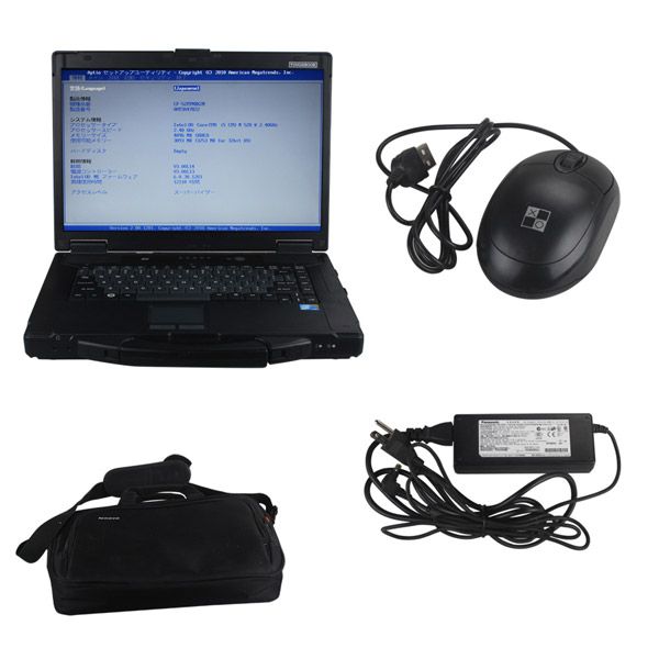 Second Hand Panasonic CF52 Laptop Used for PIWS2 Tester II PIWS2 for Porsche (No HDD included)